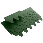 Бітумна черепиця Nexler Трапеція 800мм зелений (3м2/пак) Ф2