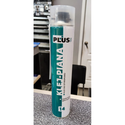 Клей-піна професійна 2в1 PLUS 800 мл 14м2  /12шт/