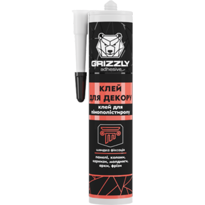 Клей для пінополістиролу ТМ GRIZZLY 0,4 кг