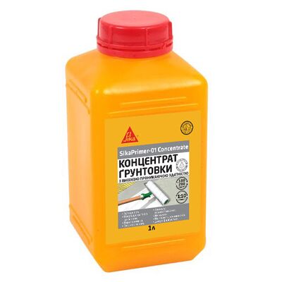 Sika Primer-01 Concentrate UA/ 1 KG концентрат праймер, canister/каністра, 1кг, Код ЗЕД 3209. Sika Primer-01 Concentrate UA/ 1 KG концентрат праймер, canister/каністра, 1кг, Код ЗЕД 3209.