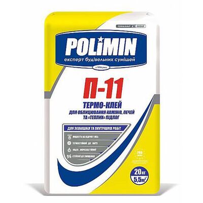 Клей Полимин П-11 для плитки, 20 кг