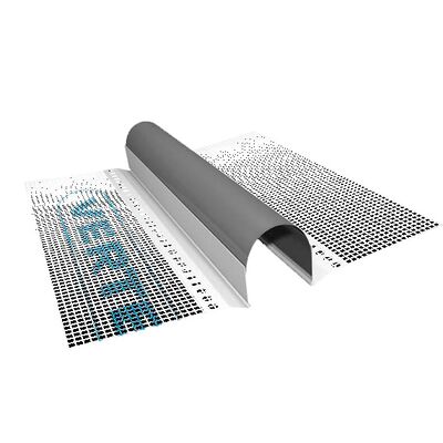 Профіль ПВХ дилатаційної прямої з сіткою OFITEX 2м