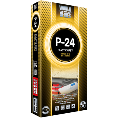 Клей для плитки Polimin P-24, серый, 25кг Клей для плитки Polimin P-24, серый, 25кг
