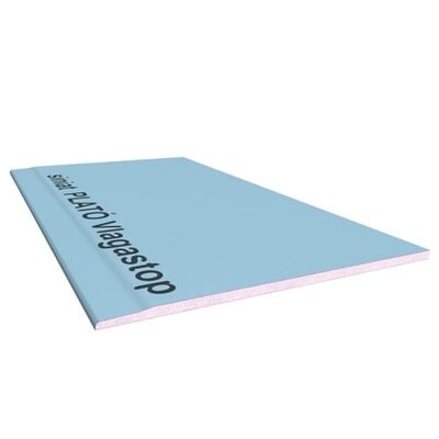 Гипсокартон влагостойкий Siniat PLATO Vlagastop 2500*1200*12.5