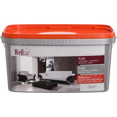 Wellton Клей для стеклообоев готов, 10кг