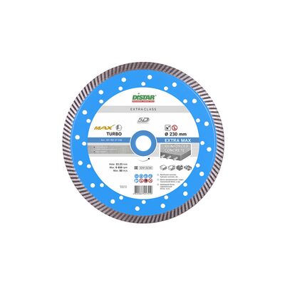 Алмазный диск (DISTAR) Turbo230x2,5x12x22,23 Extra Max (с сильной бетон) Алмазный диск (DISTAR) Turbo230x2,5x12x22,23 Extra Max (с сильной бетон)