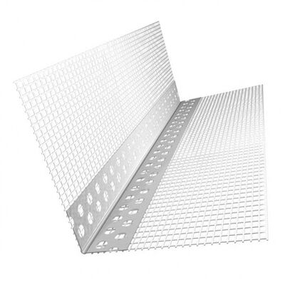 Профіль з сіткою 7х7см перфорований алюмінієвий, 3м