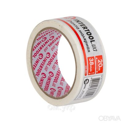 Стрічка малярна 38 мм, рулон 20 м Eskaro