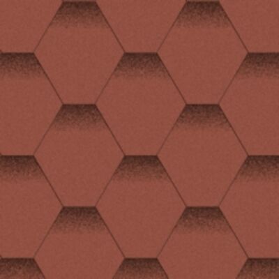 Битумная черепица Aquaizol Мозаика Красный мак Битумная черепица Aquaizol Мозаика Красный мак