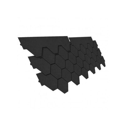 Битумная черепица Izohan Nexler 800 (ETA) Trapeze графит 285х800 мм (уп. 3 м.кв) Битумная черепица Izohan Nexler 800 (ETA) Trapeze графит 285х800 мм (уп. 3 м.кв)