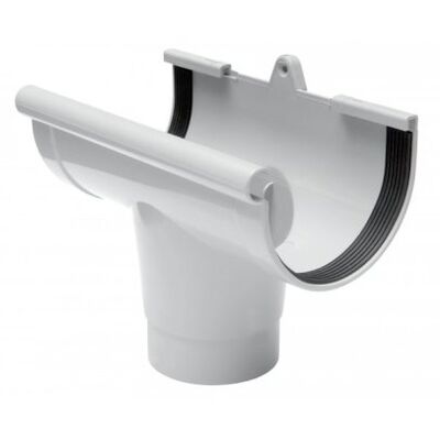 RainWay Воронка желоба белая 130 мм RainWay Воронка желоба белая 130 мм