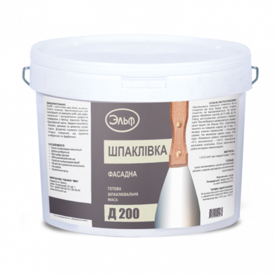 MBA Д200 Шпаклевка финиш ЛЮКС фасадная 17 кг MBA Д200 Шпаклевка финиш ЛЮКС фасадная 17 кг