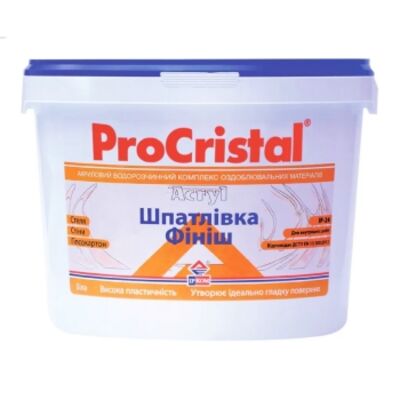 Ирком ProCristal шпаклевка финишная, 15кг Ирком ProCristal шпаклевка финишная, 15кг