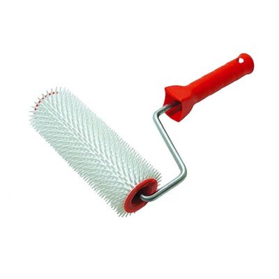 Валик аераційний з ручкою д 8мм, 13 / 200мм для рівної підлоги