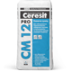 CERESIT CM-12 PRO Эластичная клеящая смесь для плитки и керамогранита, мешок 27 кг
