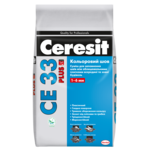 CERESIT CE33/120/5 Plus Цветной шов до 6 мм жасмин, 5кг CERESIT CE33/120/5 Plus Цветной шов до 6 мм жасмин, 5кг