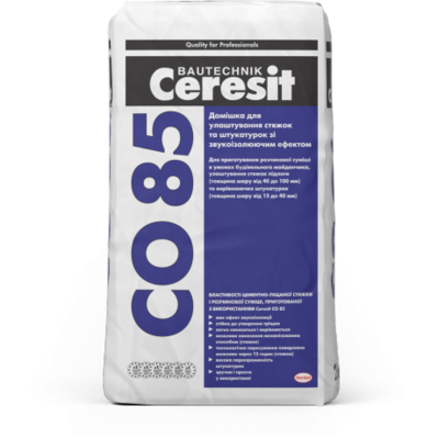 CERESIT СО-85 Добавка для стяжек 25 кг CERESIT СО-85 Добавка для стяжек 25 кг