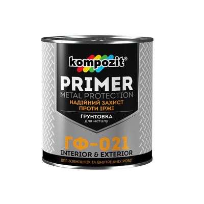 Грунтовка ГФ-021 Kompozit Черная (2,8 кг)