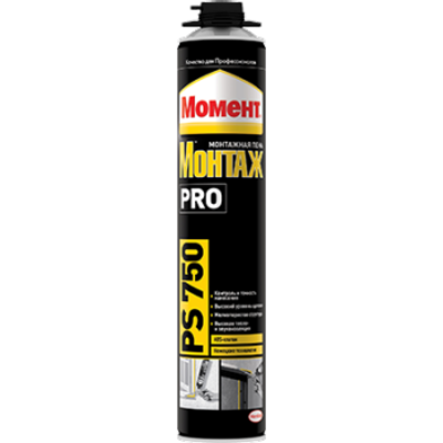 МОМЕНТ Пена монтажная профессиональная, 750мл МОМЕНТ Пена монтажная профессиональная, 750мл