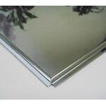 Потолочная плита Board 600х600 Супер хром (н/ж полированная)