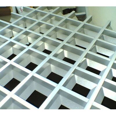 Грильято пирамидальная яч. 75 RAL 9003/9005/9006 Грильято пирамидальная яч. 75 RAL 9003/9005/9006