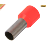 Ізольований Наконечник втулковий 1,0мм² червоний (100шт), e.terminal.stand.e1008.red. ЕНЕКСТ