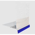 Крапельний кутник ПВХ з ЗАХИСНОЮ ПЛІВКОЮ та сіткою 2,5м (20шт)