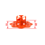 Фіксатор настил. 15-20 ( у пакунку 250 шт.)