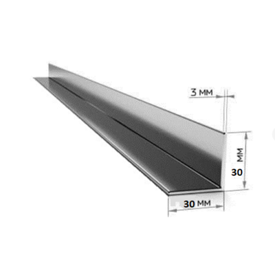Кутник 30*30*3мм, 3м Кутник 30*30*3мм, 3м