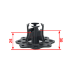 Фіксатор настил. 25-30 ( у пакунку 250 шт.)