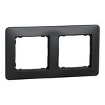 Рамка 2-а кратна "Sedna Design" Чорний