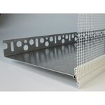 Кутник  ПВХ для цокольного профіля OFITEX 2м (25шт)