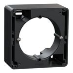 Коробка для поверхн. монтажу 1 пост "Sedna Design" Чорний